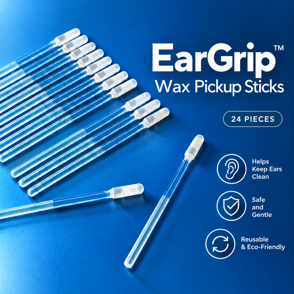 EarGrip™ Wax Pickup Sticks